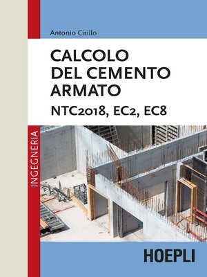 cover image of Calcolo del cemento armato